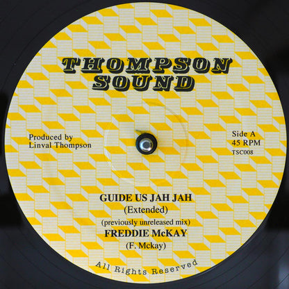 Freddie McKay, The Roots Radics  - Guide Us Jah Jah (extended Mix)  /  Al Campbell, The Roots Radics - Unfaithful Children (Extended Mix) 12" Vinyl Record