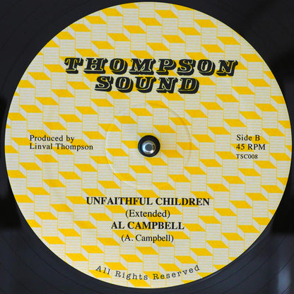 Freddie McKay, The Roots Radics  - Guide Us Jah Jah (extended Mix)  /  Al Campbell, The Roots Radics - Unfaithful Children (Extended Mix) 12" Vinyl Record