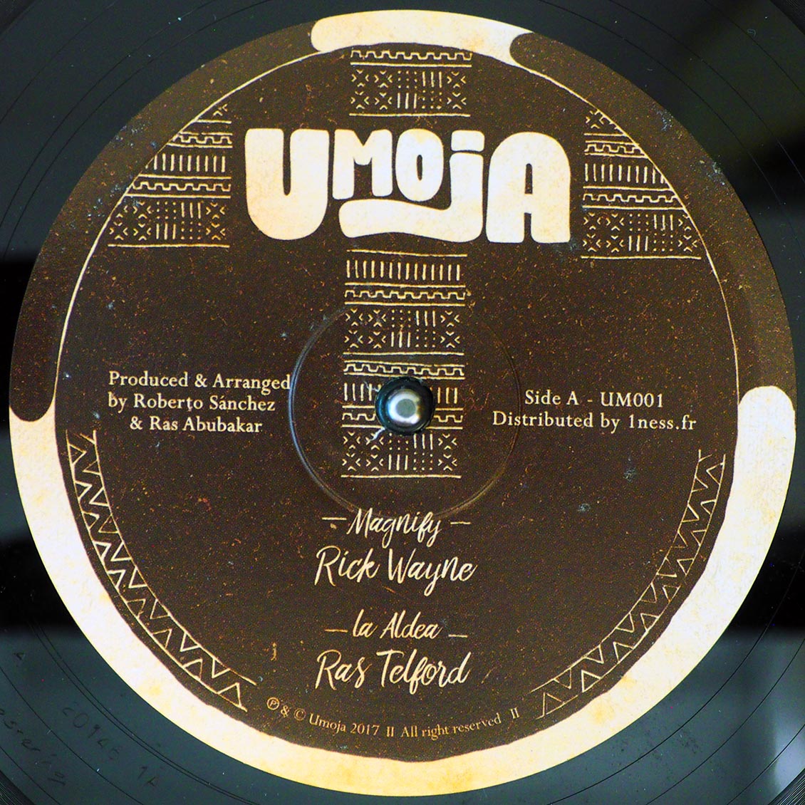 Rick Wayne - Magnify; Ras Telford - La Aldea  /  The Nortones - Free; Umoja Players - Version 12" Vinyl Record