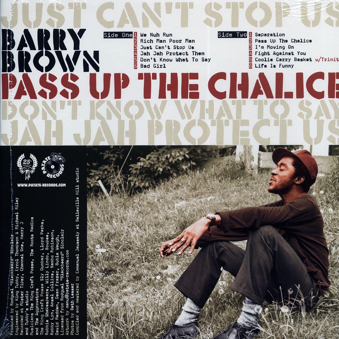 Barry Brown - Pass Up The Chalice: The Blackbeard Years 1978-1983 Vinyl Record