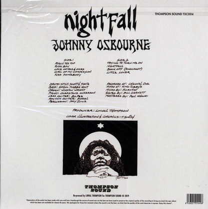 Johnny Osbourne - Nightfall Vinyl Record