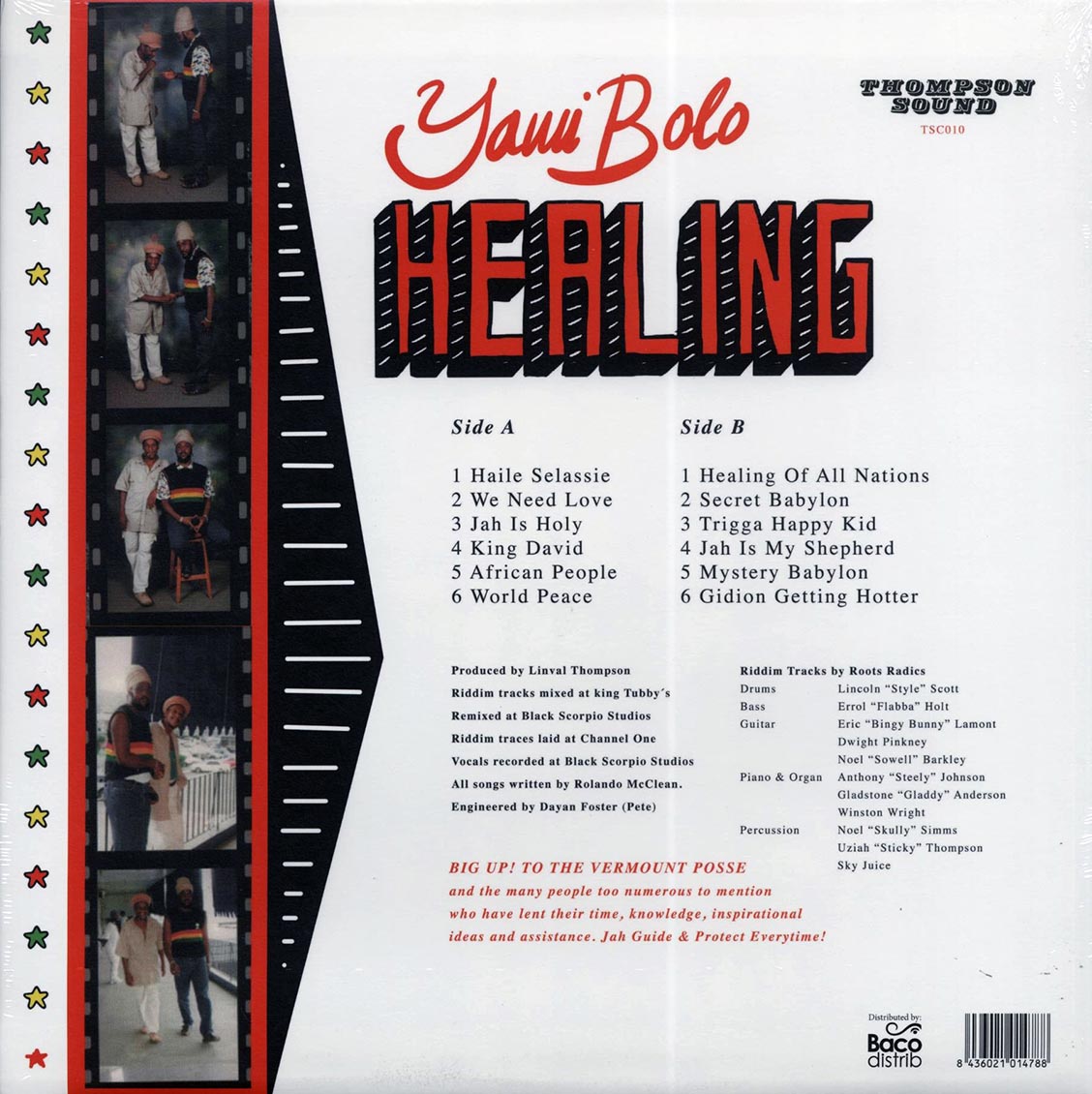 Yami Bolo - Healing Vinyl Record
