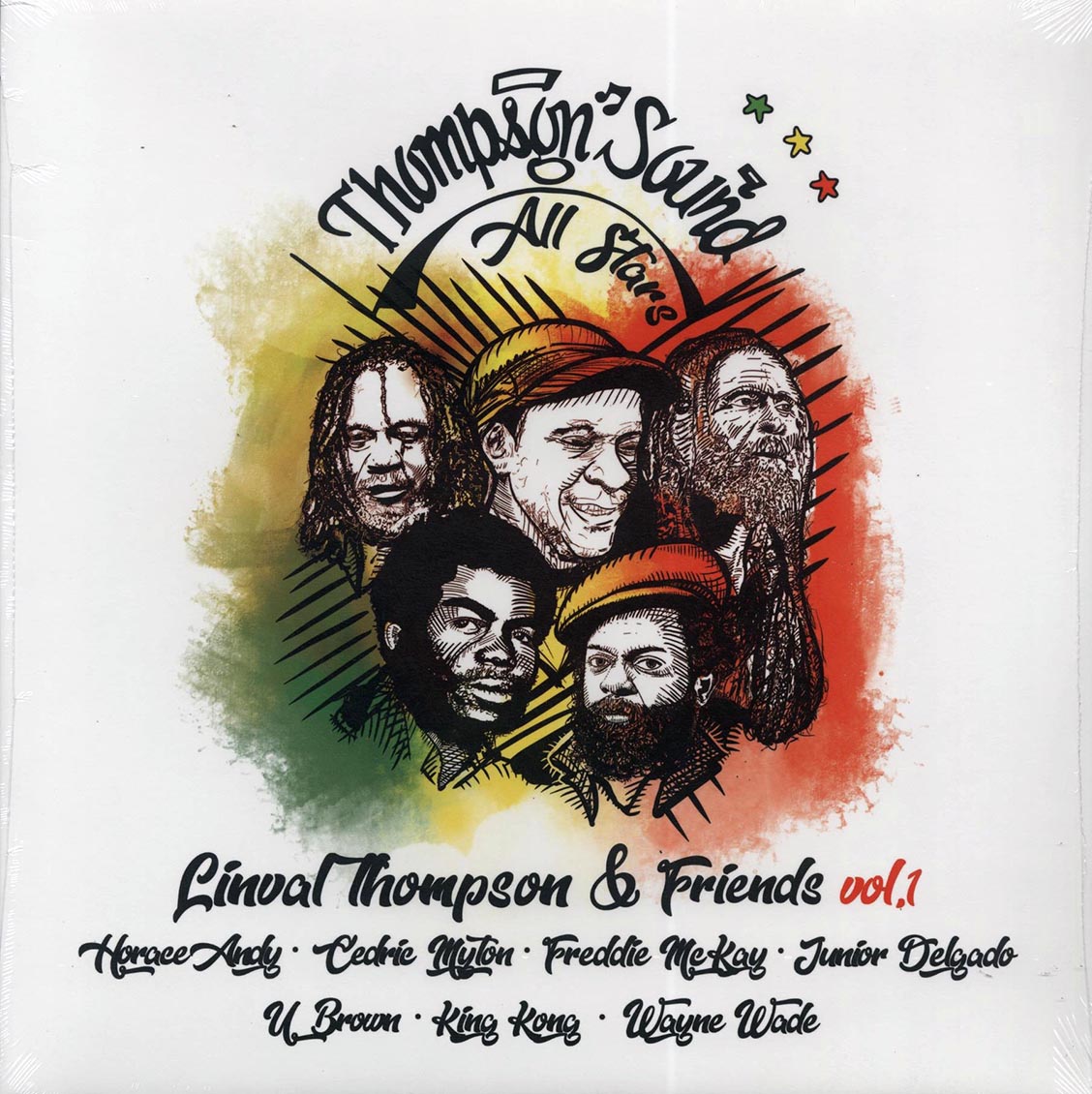 Cedric Myton, King Kong, Horace Andy, Freddie McKay, Linval Thompson, Etc. - Linval Thompson & Friends Volume 1: Thompson Sound All Stars Vinyl Record
