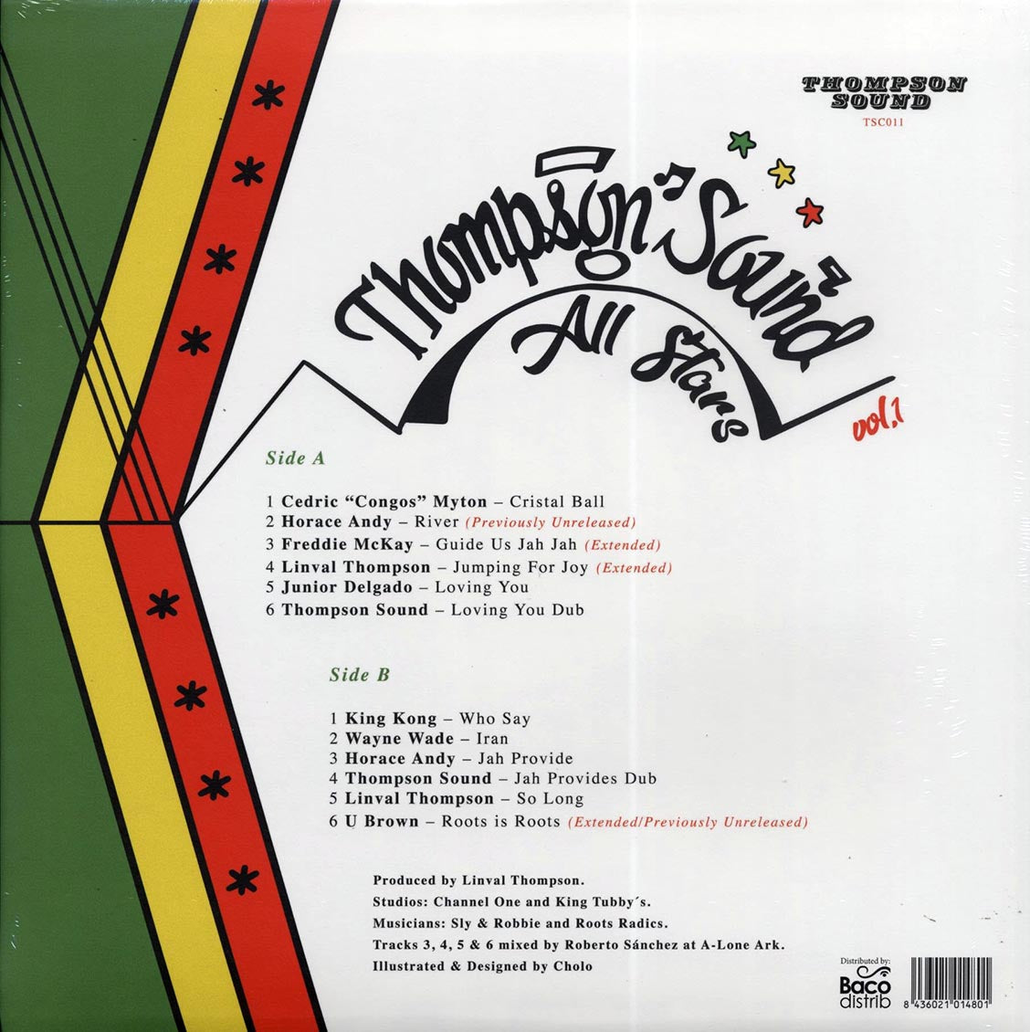 Cedric Myton, King Kong, Horace Andy, Freddie McKay, Linval Thompson, Etc. - Linval Thompson & Friends Volume 1: Thompson Sound All Stars Vinyl Record