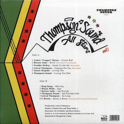 Cedric Myton, King Kong, Horace Andy, Freddie McKay, Linval Thompson, Etc. - Linval Thompson & Friends Volume 1: Thompson Sound All Stars Vinyl Record