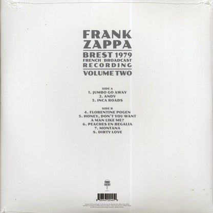 Frank Zappa - Brest 1979 Volume 2: French Broadcast Recording Vinyl Record