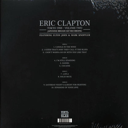Eric Clapton Tokyo 1988 Volume 2: Japanese Broadcast Recording Featuring Elton John & Mark Knopfler ltd. ed. 2xLP Vinyl Record