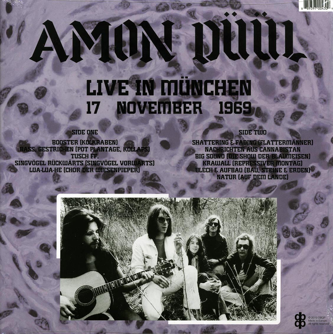 Amon Duul - Live In Munchen, 17 November 1969 Vinyl Record