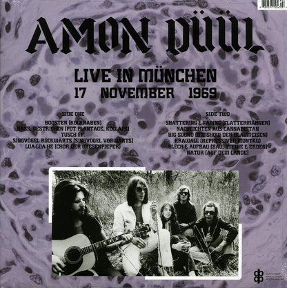 Amon Duul - Live In Munchen, 17 November 1969 Vinyl Record