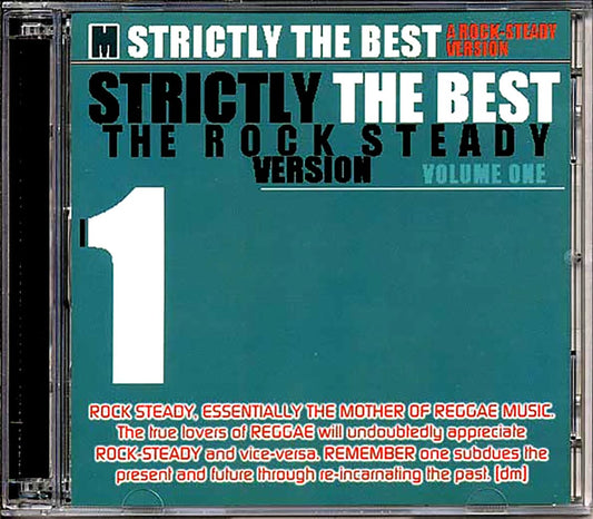 U Roy Ken Boothe Slim Smith Etc Strictly The Best The Rock Steady Version Volume 1 2xCD Music CD
