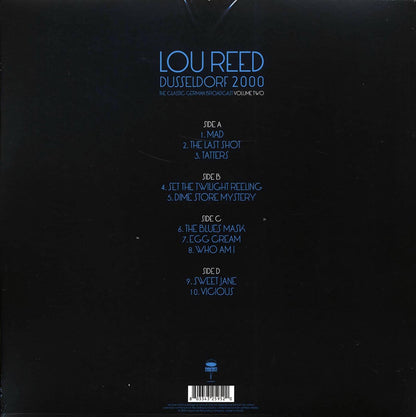 Lou Reed - Dusseldorf 2000 Volume 2: The Classic German Broadcast (2xLP) Vinyl Record