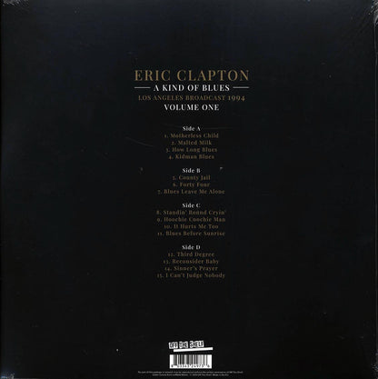 Eric Clapton A Kind Of Blues Volume 1: Los Angeles Broadcast 1994 2xLP Vinyl Record