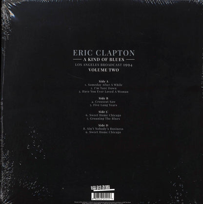 Eric Clapton A Kind Of Blues Volume 2: Los Angeles Broadcast 1994 2xLP Vinyl Record