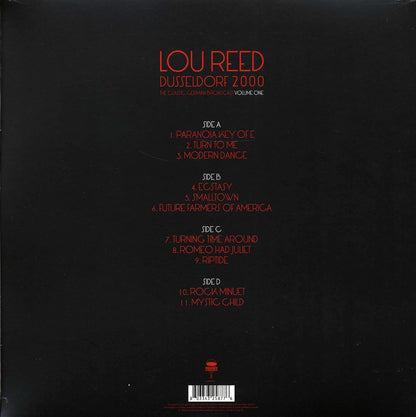 Lou Reed - Dusseldorf 2000 Volume 1: The Classic German Broadcast (2xLP) Vinyl Record