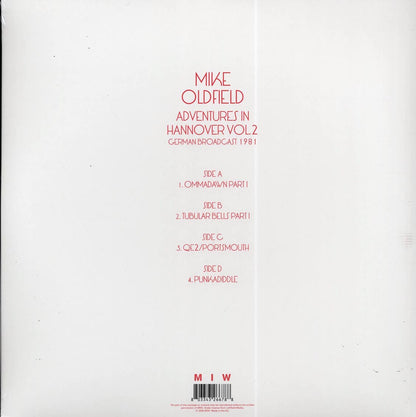 Mike Oldfield - Adventures In Hannover Volume 2: German Broadcast 1981 (2xLP) Vinyl Record