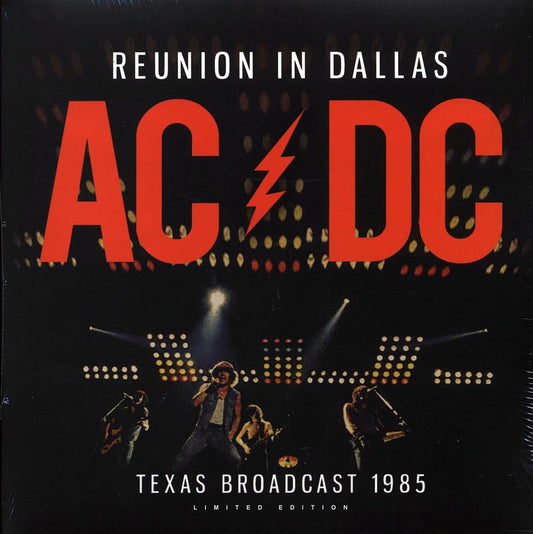 ACDC Reunion In Dallas: Texas Broadcast 1985 ltd. ed. 2xLP colored Vinyl Record