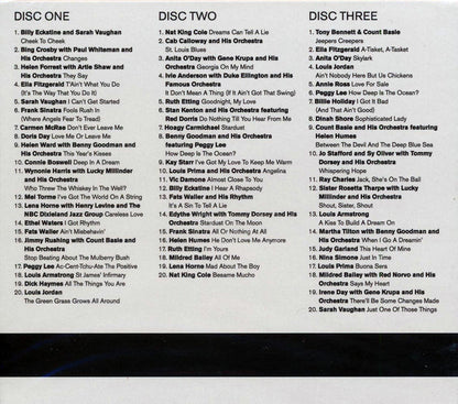 Nat King Cole, Ella Fitzgerald, Sarah Vaughan, Lena Horne, Etc. - Out & Out Jazz Vocals: 60 Jazz Classics (60 tracks) (3xCD) Music CD
