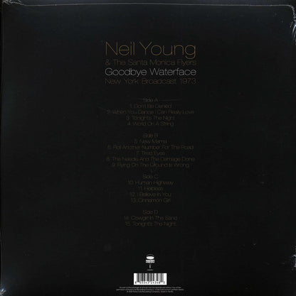 Neil Young & The Santa Monica Flyers - Goodbye Waterface: New York Broadcast 1973 (2xLP) Vinyl Record