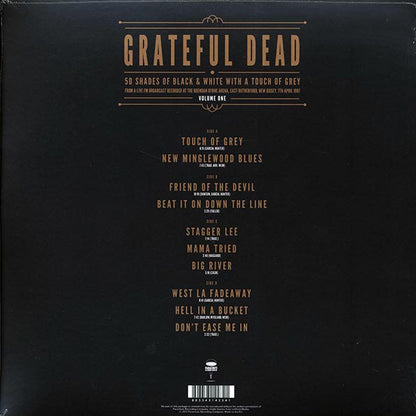 Grateful Dead 50 Shades Of Black & White With A Touch Of Grey Volume 1 Vinyl Record