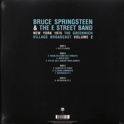 Bruce Springsteen & The E Street Band New York 1975 Volume 2: The Greenwich Village Broadcast 2xLP Vinyl Record
