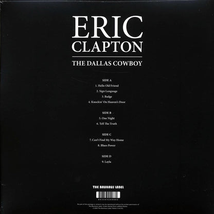 Eric Clapton The Dallas Cowboy 2xLP Vinyl Record