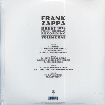 Frank Zappa - Brest 1979 Volume 1: French Broadcast Recording (2xLP) Vinyl Record