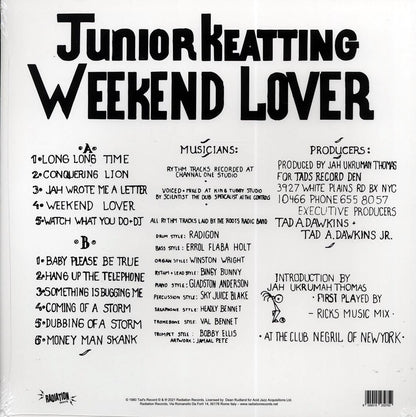 Jr. Keating - Weekend Lover Vinyl Record