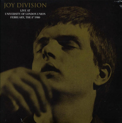 Joy Division Live At University Of London Union, February, The 8th 1980 Vinyl Record