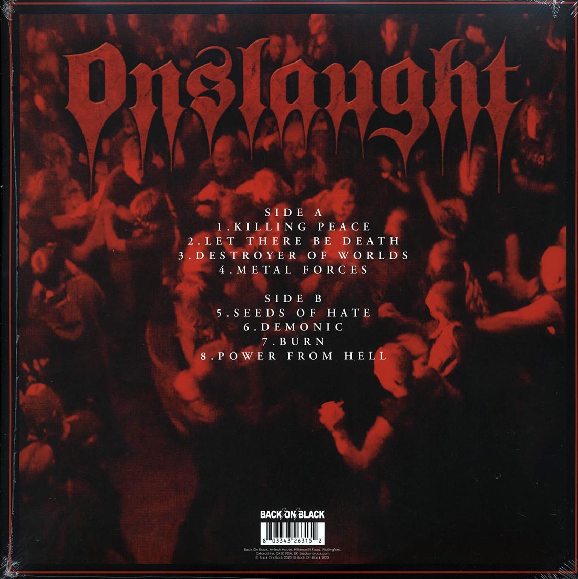 Onslaught - Live Damnation (ltd. ed.) (clear vinyl) Vinyl Record