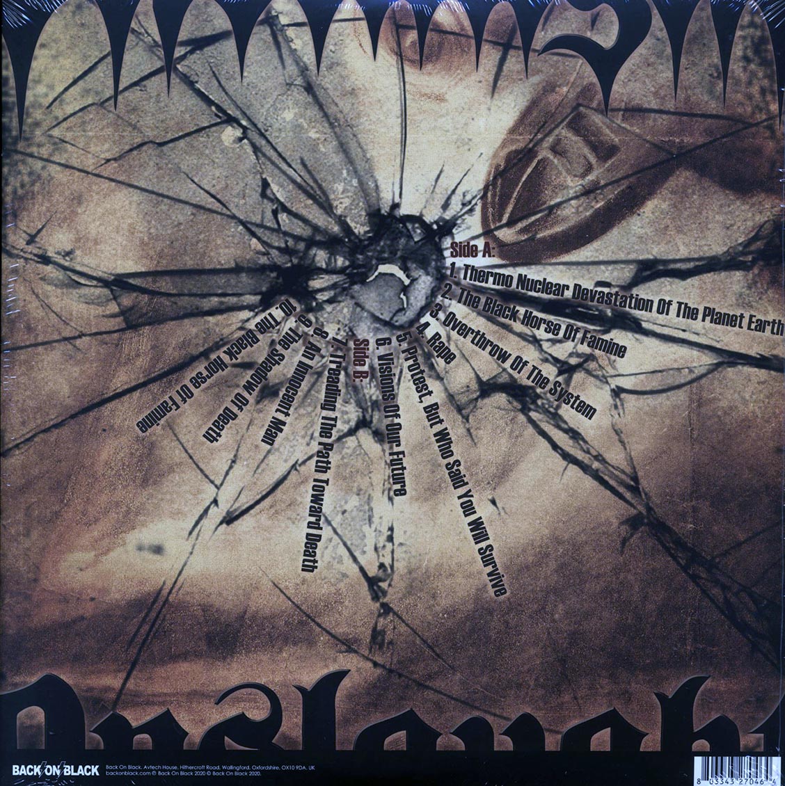 Onslaught - The Shadow Of Death (ltd. ed.) (red vinyl) Vinyl Record
