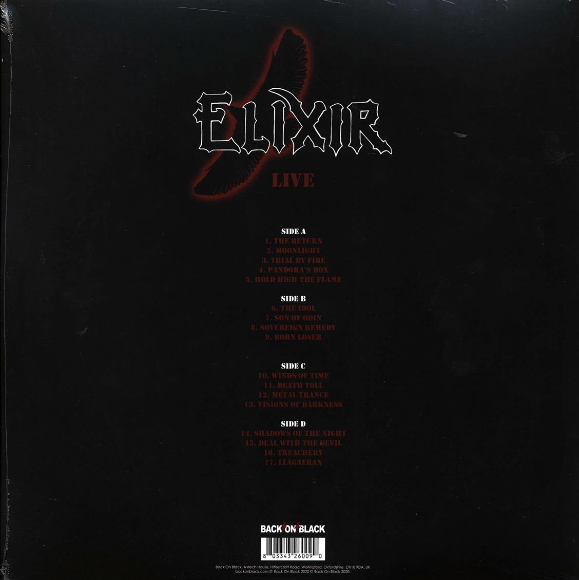Elixir - Live (2xLP) Vinyl Record