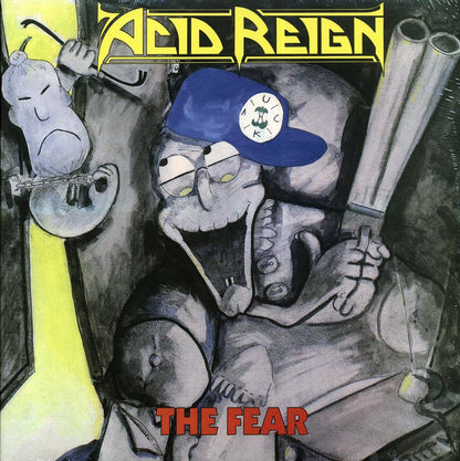 Acid Reign - The Fear (yellow vinyl) (remastered) Vinyl Record