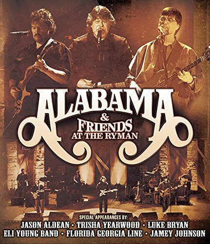 the album cover for Alabama - At The Ryman [w/DVD]