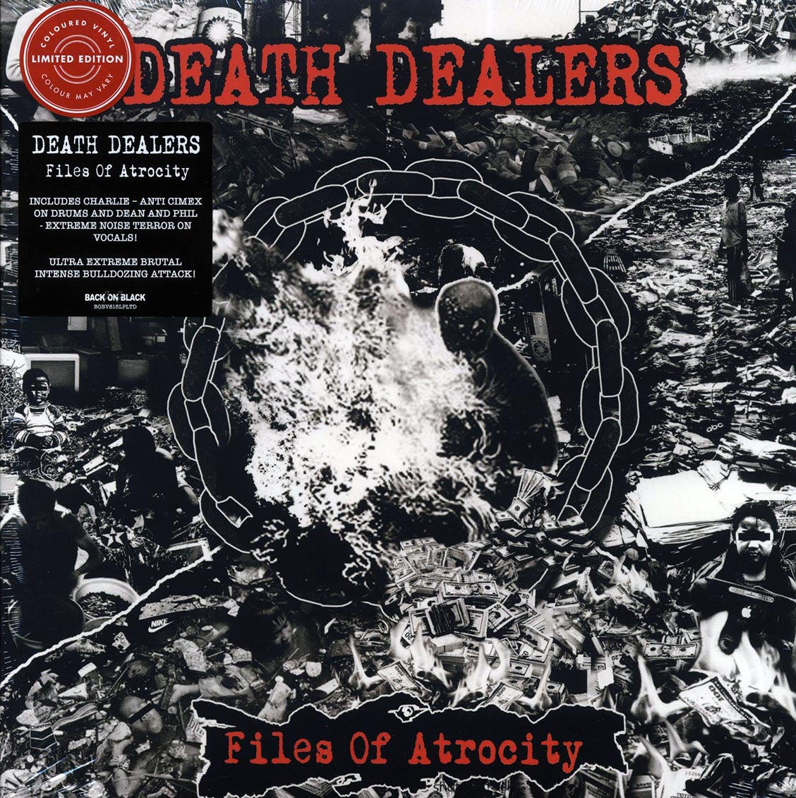 Death Dealers - Files Of Atrocity (ltd. ed.) (red vinyl) Vinyl Record