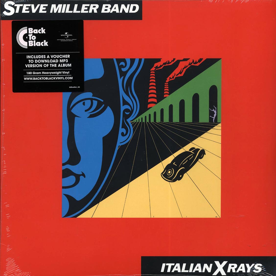 Steve Miller Band Italian X Rays incl. mp3 180g Vinyl Record