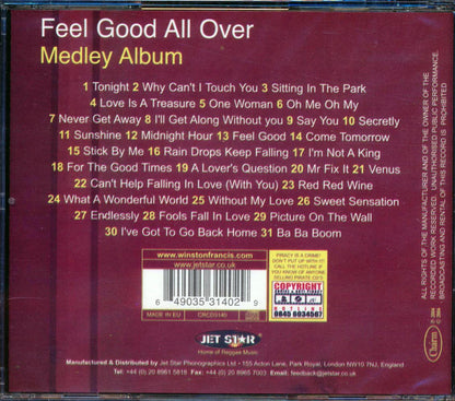 Winston Francis - Feel Good All Over (31 tracks) Music CD