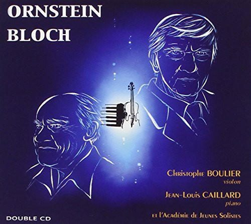 the album cover for Boulier, Christophe/Caillard - Ornstein/Bloch