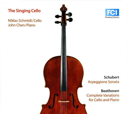 the album cover for Niklas Schmidt - Singing Cello