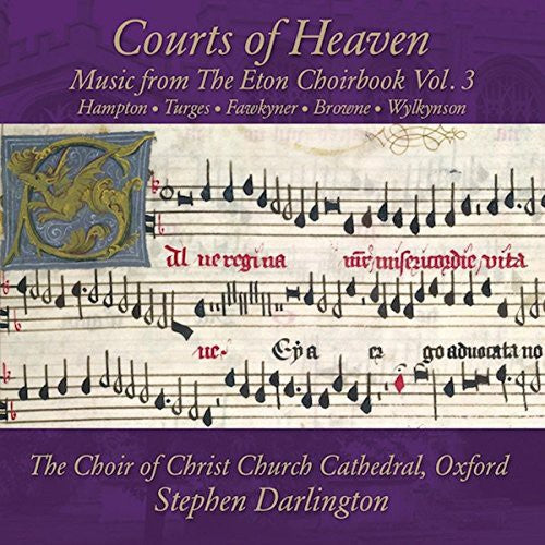 Hampton / Choir Of Christ Church Cathedral Oxford - Courts Of Heaven: Music From The Eton Choirbook 3 - Music CD