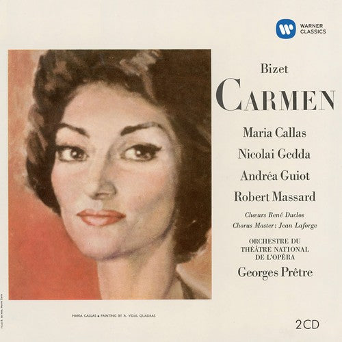 the album cover for Bizet / Callas - Carmen