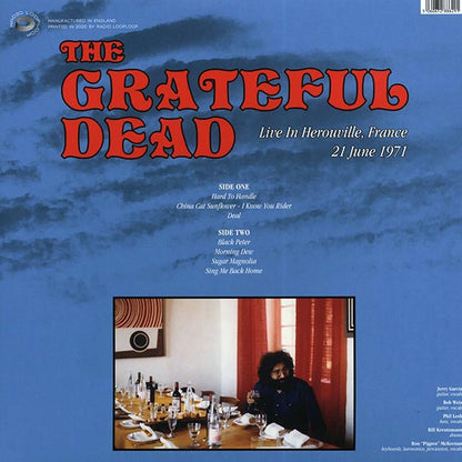 Grateful Dead Live In Herouville 1971 Vinyl Record