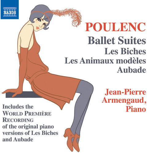 the album cover for Poulenc / Jean-Pierre Armengaud - Les Animaux Modeles Les Biches Aubade