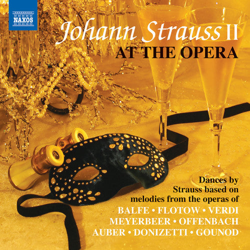 the album cover for Strauss / Slovak State Phil Orch / Slovak Radio S - Johann Strauss II at the Opera