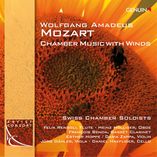 the album cover for Mozart / Swiss Chamber Soloists Renggli / Hollige - Chamber Music with Winds