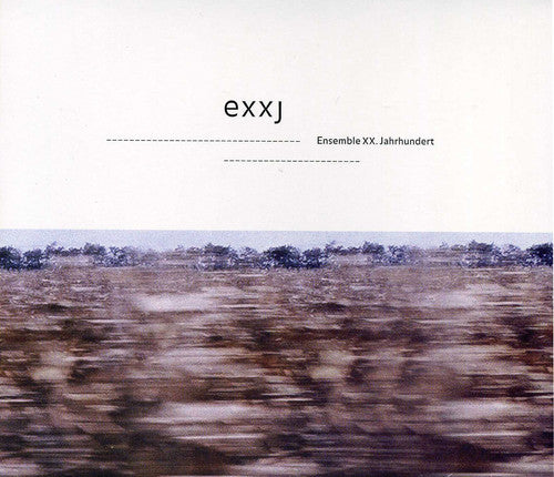 the album cover for Krenek / Ens XxJahrhundert - Exxj