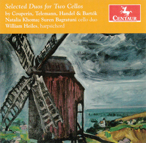 the album cover for Couperin / Khoma / Bagratuni / Heiles - Couperin / Khoma / Bagratuni / Heiles : Selected Duos for Two Cellos