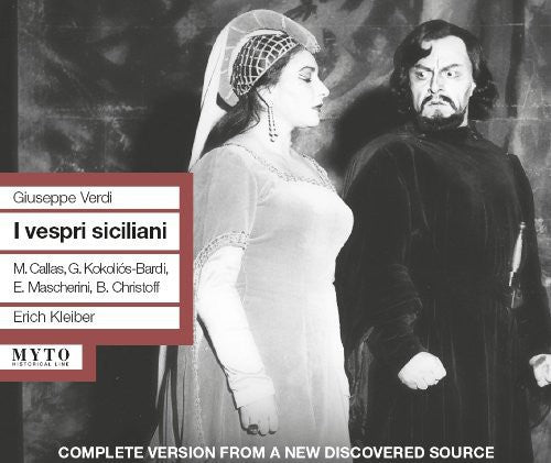 the album cover for Verdi / Callas / Mascherini / Fmfoc / Kleiber - I Vespri Siciliano