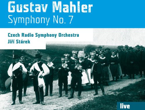 the album cover for Mahler / Starek / Czech Radio Sym Orch - Sym 7