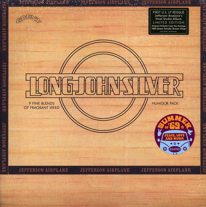 Jefferson Airplane - Long John Silver (ltd. ed.) (180g) (green vinyl) Vinyl Record