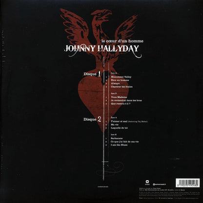 Johnny Hallyday - Le Coeur D'Un Homme (2xLP) Vinyl Record